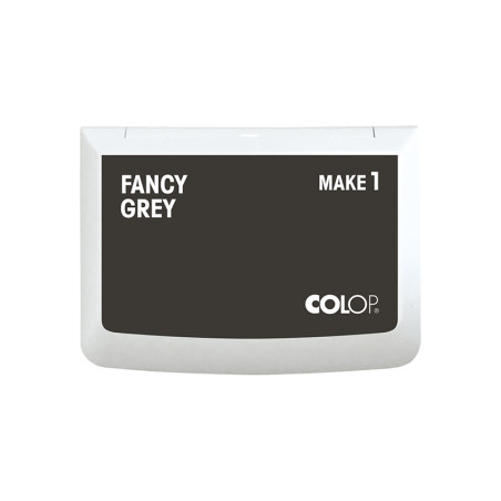 Poduszka do stempli Colop MAKE 1 9×5 cm fancy grey / elegancki grafit  – czyste i wyraźne odbicia