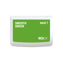 Poduszka do stempli Colop MAKE 1 9×5 cm smooth green / radosna zieleń – czyste i wyraźne odbicia
