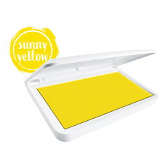 Poduszka do stempli Colop MAKE 1 9×5 cm sunny yellow / słoneczny żółty – czyste i wyraźne odbicia