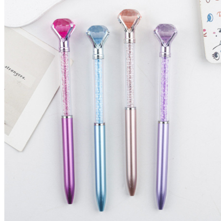 Długopis DIAMENT z niebieskim wkładem 16 cm MIX KOLOR