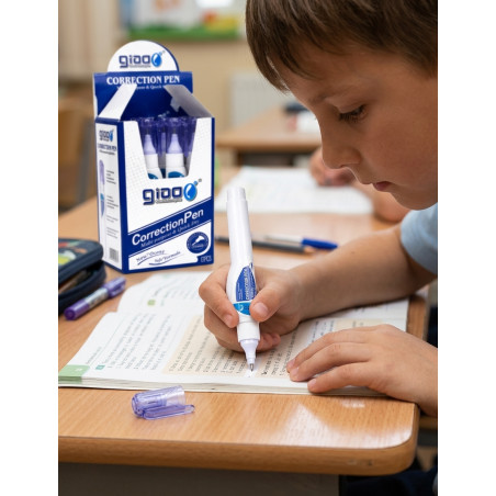 Korektor szkolny 8 ml – biurowy