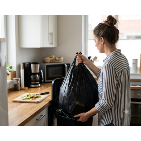 Worki na śmieci MOCNE LDPE 35L 15 szt