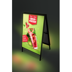Uchwyt Potykacz dwustronny 60x90 do Ultra Thin Ligthbox