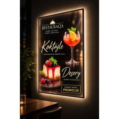 Ultra Thin Lightbox A2 czarny