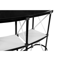 Stabilna lada promocyjna Pop-Up 2×2 130×40 cm z nadrukiem – na eventy i targi