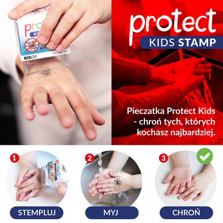 Pieczątka dla dzieci PROTECT KIDS