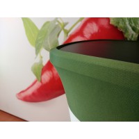 Tekstylna lada reklamowa prostokątna 80x53 cm – na stoiska promocyjne