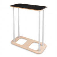 Tekstylna lada reklamowa prostokątna 80x53 cm – na stoiska promocyjne