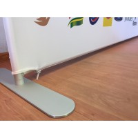 Ścianka tekstylna prosta 600×230 cm z nadrukiem – eleganckie tło na eventy