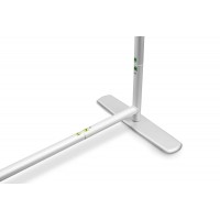 Ścianka tekstylna łukowa Atlantis 400×230 cm z nadrukiem jednostronnym – mobilna prezentacja marki