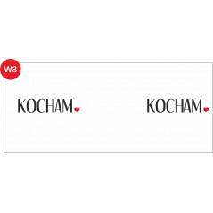 Ceramika biała filiżanka z nadrukiem na Walentynki 170 ml 6,5x8 cm z talerzykiem – prezent personalizowany