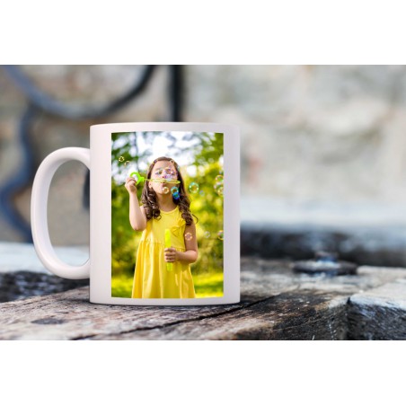 Kubek biały fotokubek 300 ml 9,5x8 cm z nadrukiem – personalizowany prezent