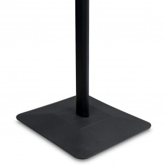 Metalowy stojak informacyjny A3 czarny – prezentacja treści