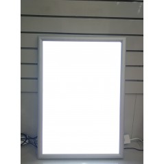 Podświetlana ramka LED OWZ A1 aluminiowa profil 25 mm – ekspozycja całodobowa