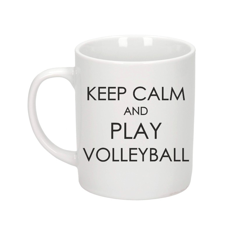 Kubek Keep Calm and Play Volleyball