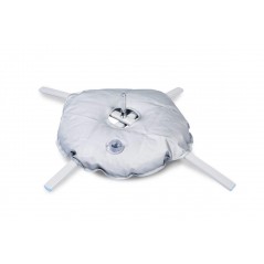 Sakwa wodna do flag reklamowych 38x38 cm 10 kg okrągła – stabilność na zewnątrz