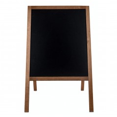 Drewniany potykacz kredowy M 100x60cm dwustronny – do menu i promocji lokalu