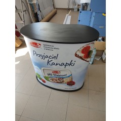 Szybko rozkładana trybunka reklamowa Promo 2 91×47 cm – mobilna prezentacja marki