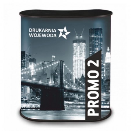 Szybko rozkładana trybunka reklamowa Promo 2 91×47 cm – mobilna prezentacja marki