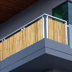 Osłona na balkon - bambus
