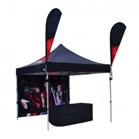 Podwójna sakwa obciążająca 2×5 kg z rzepami – stabilizacja namiotu na wietrze