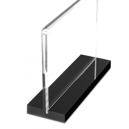 Stojak plexi Vista A4 poziomy 30×21 cm przezroczysty – czytelna ekspozycja informacji