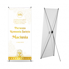 X-baner Komunia 60x160 Compact Gold Pattern