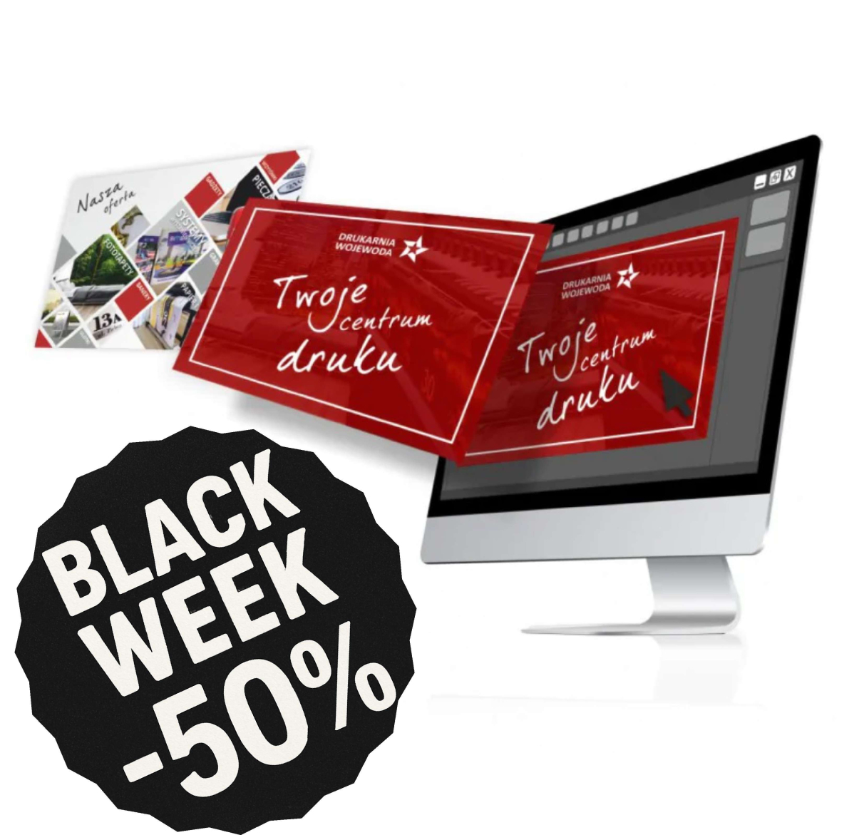 BLACK WEEK –50% na wszystkie projekty graficzne! (24.11.2025 – 1.12.2025)